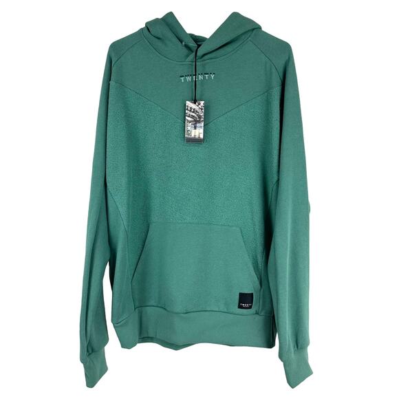 Twenty Montreal NWT Sunnyside Reversed Loop Terry Raglan Hoodie Pullover Size M